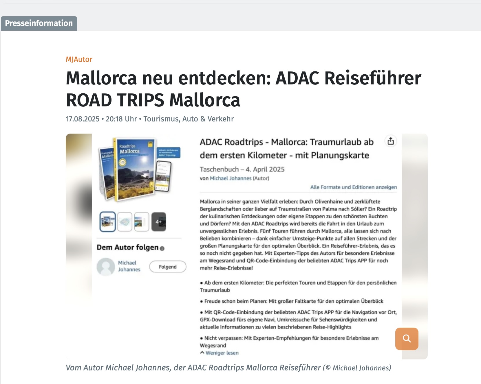 ADAC Roadtrips Mallorca